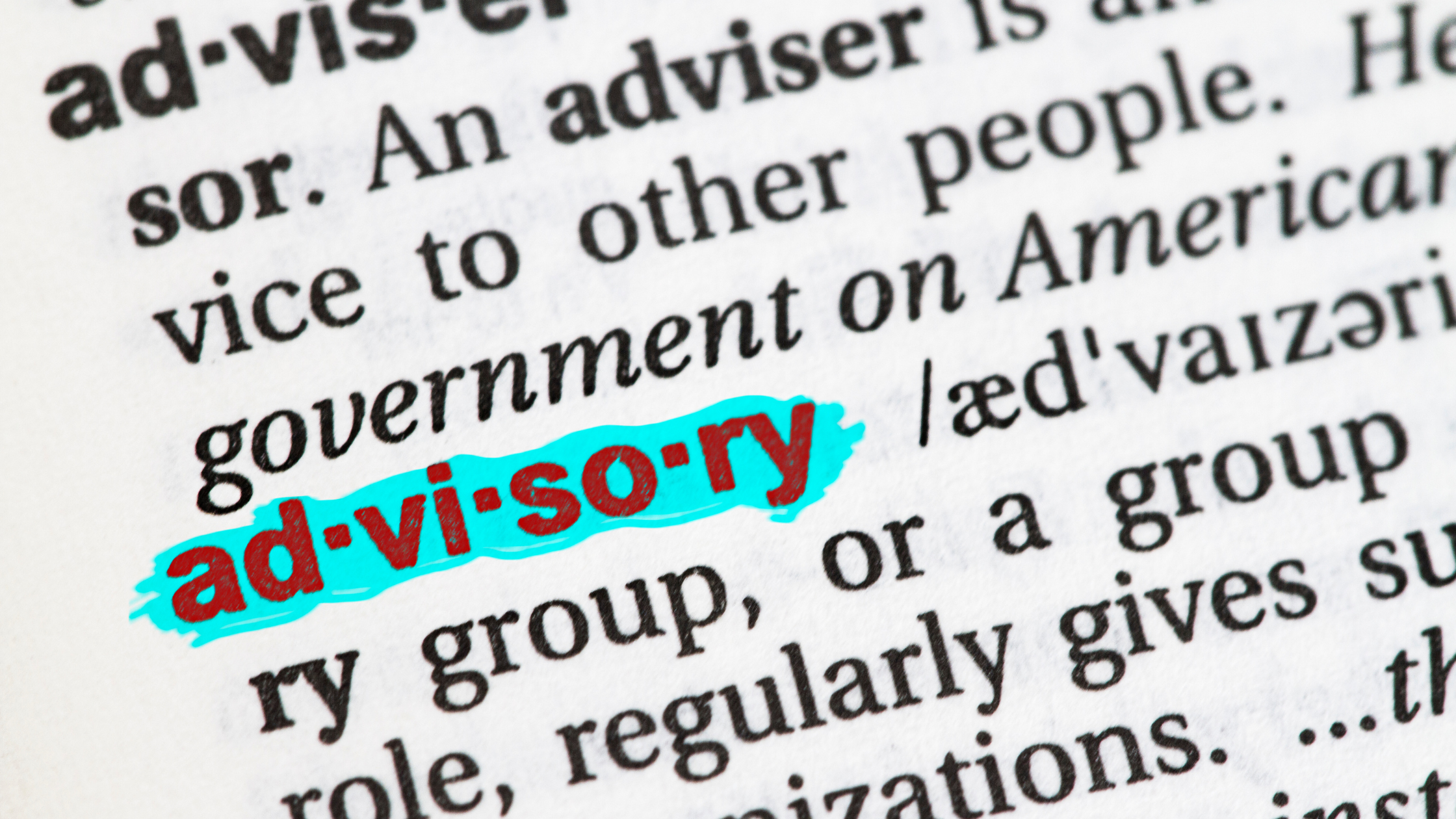 Definizione Advisory Board